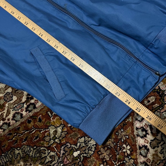 Vintage Members Only Blue Racer Jacket Mens 42 Europe Craft 80s Windbreaker - Picture 5 of 5
